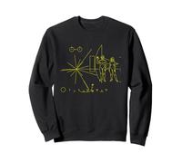 Pioneer Plaque from Earth & Mankind to Aliens Sweatshirt