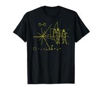 Pioneer Plaque from Earth & Mankind to Aliens T-Shirt