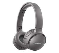 Pioneer S6 Casque ANC sans fil (pliable, anti-bruit, 30 heures de lecture, charge rapide, assistance vocale, Bluetooth 5.0), Gris