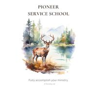 Pioneer Service School Notes Notebook: A clean and simple notebook for notes, key points, and meaningful connections