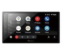 Pioneer SPH-DA360DAB-AN - Récepteur multimédia 2-DIN, écran tactile capacitif de 6,8 pouces, avec Wi-Fi, Apple CarPlay, Android Auto et DAB+, comprend une antenne DAB