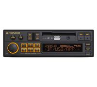Pioneer Autoradio SXT-C10PS 1 DIN design rétro – Tuner DAB+ et kit mains‑libres Bluetooth