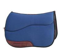 PIONEER Tapis de Selle Cheval pour Randonnée Équestre - Tapis de Selle Anglais, pour Équitation - Bleu