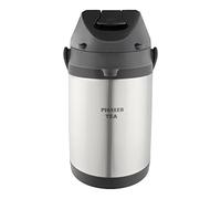 Pioneer Flasks Airpot Distributeur de thé en acier inoxydable pour conférence, 3 litres, argenté (SS30HC/TEA)