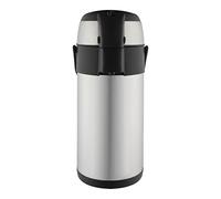 Pioneer Airpot Distributeur / Pot de l’eau chaude à double paroi en acier inoxydable avec poignée - Argent, 3.0L, 8 heures chaud