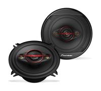 Pioneer TS-501M Paire d'enceintes coaxiales Audio de Voiture 4 Voies Rondes 14 cm Puissance maximale 300 W Noir et Rouge