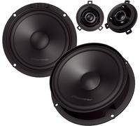 Pioneer TS-Q160C-VW Haut-Parleur à 2 Voies 16,5 cm (6,5") pour VW, Audi, Seat et Skoda (350 W Max, 50 W RMS), Tweeter séparé