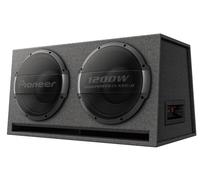 Pioneer TS-WX1220AH - Aktiver Bassreflex-Doppelsubwoofer (3.000 W), 2 x 30 cm - CarHifi Aktivwoofer Aktivbass