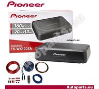 Pioneer TS-WX130EA Subwoofer Amplifié sous le Siège + Kit de Câbles Montage Incl