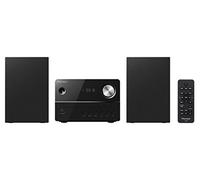 Pioneer X-EM16-B Microsysteme Commande à Distance (CD, Radio FM, MP3-USB et Fonction Reveil) Noir