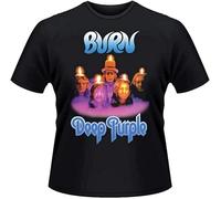 PioNmY Deep Purple Burn Ritchie Blackmore Rock T-Shirt Mens Unisex Black