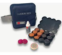 Pions Carrom, Striker, poudre dans un sac