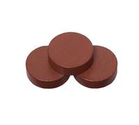Weible Spiele – Jetons de jeu – Rond – Bois naturel – 21 x 6 mm