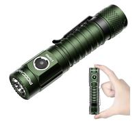 PIOOCAN S10Pro Lampe Torche LED Rechargeable, 2500 Lumens Lampe de Poche LED Ultra Puissante Lampe Tactique, IPX8 Étanche 5 Modes d'éclairage Lampe de Poche Portative pour Camping/Randonnée/Urgence