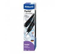 Pióro wieczne PELIKAN TWIST STRUCTURE stal. M black HAMELIN