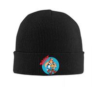 PIORUJK 2025 Astérix Et Obélix Chapeaux Automne Hiver Crânes Bonnets Ski Astérix Le Gaulois Casquette Unisexe Acrylique Tricoté Chapeau