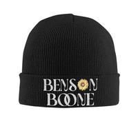 PIORUJK Benson Boone American Heart Tour 2025 Manchette Bonnet Tricot Tête de Crâne pour Femmes Hommes Hiver Bonnet Bonnets Tricotés