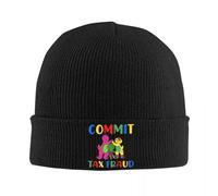 PIORUJK Commettre Une fraude fiscale Barney et Ses Amis Tricot Bonnet Automne Hiver Chapeau Couleur Chaude Casquette Hommes Femmes Nice