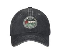 PIORUJK Drapeau de la Palestine Al Aqsa Al Quds Jérusalem Casquette de Baseball Soleil Gym en Plein air Réglable lavé Chapeau de Camionneur Hommes Design Casquettes de Baseball