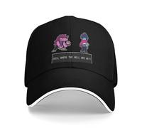 PIORUJK Hommes Femmes Deltarune Kris OÙ Sommes-Nous Chapeaux Cool Casquette de Baseball Trucker Chapeau Golf Headewear Réglable