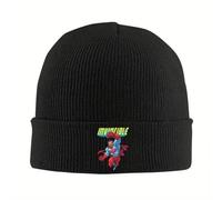 PIORUJK Invincible Omni Homme Chapeaux Tricotés en Plein Air Décorer Y2K Hommes Femmes Casquettes