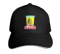 PIORUJK Plato Play Doh Philosophy Pun Baseball Cap Vintage Men's big Size Hat Black Gentleman Hat Mens Caps Women's