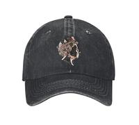 PIORUJK Rappeur Central CEE ne Peut Pas se précipiter Grandeur Casquettes de Baseball Casual Vieilli Denim lavé Tour du Monde 2025 Snapback Outrance Chapeaux Souples en Plein air