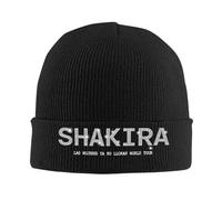 PIORUJK Shakira Albums Las Mujeres Ya no lloran Bonnet à Manchette pour Hommes Femmes Tour 2025 Hiver Bonnets tricotés Chauds