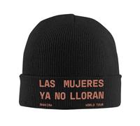 PIORUJK Shakira Albums Las Mujeres Ya no lloran Rib Knit Cuffed Beanie for Men Women Tour 2025 Winter Warm Skullies Knitted Caps