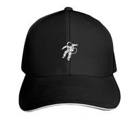 PIORUJK Small Astronaut Lost in Deep Space Gravity Minimalist by Tobe Fonseca Baseball Cap Golf Wear Summer Hat for Women Men's
