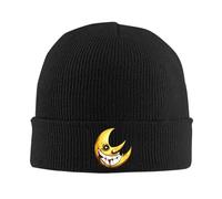 PIORUJK Soul Eater Anime Lune Horreur Chapeaux Tricotés Mode Bonnet Y2K Unisexe Couvre-Chef Capuchons