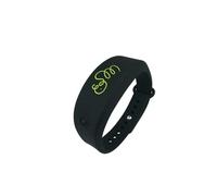 Pioupiou et Merveilles Bracelet Distributeur de Gel hydroalcoolique - Noir - Adulte - Taille L Noir