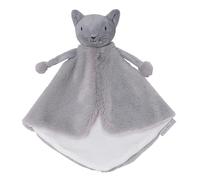 Pioupiou et Merveilles - Doudou Cape Marionette Oscar Le Chat - Peluche pour Enfant - A empoter Partout - 30cm x 30cm - Velour très Doux - Dès la Naissance - 16690