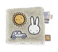 Pioupiou et Merveilles Miffy - Livre d'activités en Tissu - De Dimensions 16x16 - Fluffy de Couleur Bleu-Vert - Stimule Les Sens - Développe la Coordination - Plusieurs Surfaces - Tout Doux