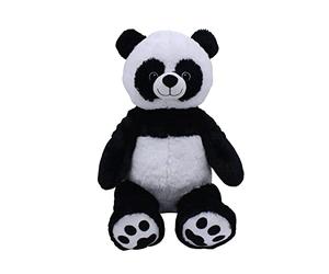 Pioupiou et Merveilles - Peluche Géante Fabrication Française XXL - Chouka Le Panda - 80 CM de Haut - Toute Douce pour Enfant Made in France -pour Tous Les Enfants - 16601