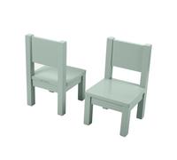 Pioupiou et Merveilles Table et chaise 1-4 ans Lot de 2 Ma première chaise Enfant Montessori Vert sauge 1-4 ans Vert Sauge
