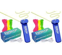 Pioupiou et Merveilles Zipstring Nouveau Jouet phénomène-pour créer des Figures illimitées-3 Couleurs de Cordes de 3 Tailles-des possibilités infinies-Idée Cadeau Originale-De l’Enfant à l’Adulte