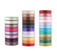 piovaccari Ruban Satin, argent, 25 mm x 50 mt