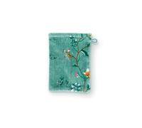 Pip Le Fleurs Gant de toilette, serviette d'invité, serviette de douche, vert, taille : gant de toilette 16 x 22 cm