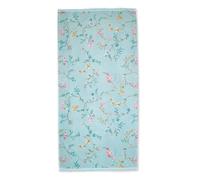 Pip Serviette de bain Les Fleurs Bleu 70 x 140 cm