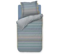 Pip Studio Ashanti Parure de lit Bleu 155 x 220 cm + 80 x 80 cm