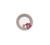 PIP STUDIO Assiette à dessert grande 23cm BLOOMING TALES Kaki camel