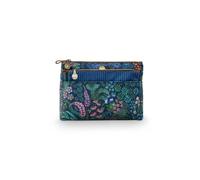 Pip Studio Caryn Cosmetic Bag Combi Querida Velvet Dark Blue