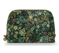 PIP STUDIO Coby Cosmetic Bag Triangle M Tutti and Fiori Green