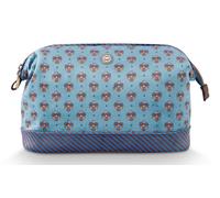 Pip Studio Cooper Cosmetic Purse Jaipur Flower L Blue