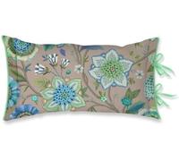Pip Studio Coussin décoratif Viva La Vida - Couleur : bleu - Dimensions : 35 x 60 cm