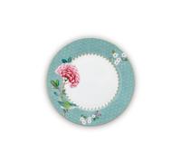 Pip Studio Frühstücksteller Blushing Birds Blau Ø 21 cm