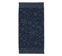 PIP STUDIO Jasmin Serviette de douche jacquard Bleu foncé 70 x 140 cm (1 pièce)