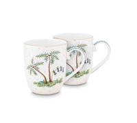 PiP Studio Jolie Dots Gold- Set de mugs - 2 x 145ml