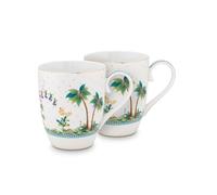 PiP Studio Jolie - Set de mugs - 2 x 350ml, Dots Gold